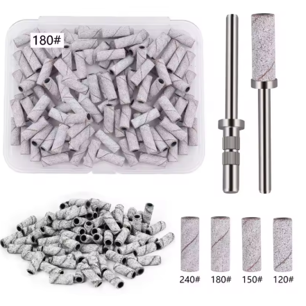 Mandrel Sanding bands - 180 grit - 100 pieces