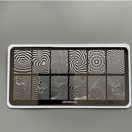 Nail Art Stamping Plate