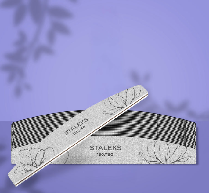 Staleks Crescent mineral nail file EXPERT 40 150/150 grit - 25 pack