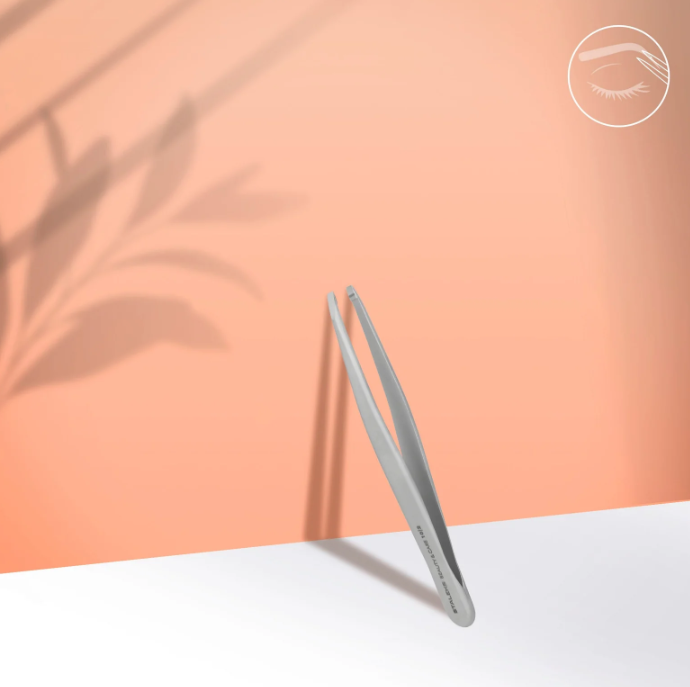Staleks Eyebrow tweezers BEAUTY & CARE 10 TYPE 2 (narrow straight)
